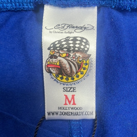 Ed Hardy Vintage Sweatpants Jogger Rare Vintage NWT Medium - Picture 8 of 9